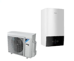Daikin ar atdalītu hidro moduli un k/ū sagatavošanas iespēju (6 kW)